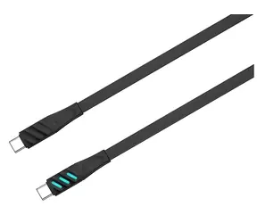 Havit CB6254 czarny / Kabel ładujący / USB-C (M) - USB-C (M) / 1 m / PD
