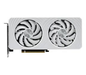 Palit GeForce RTX 5060 OC biała / Karta graficzna / 2527 MHz / 8 GB GDDR7 / 128-bit / 1x HDMI + 3x DP / 550 W