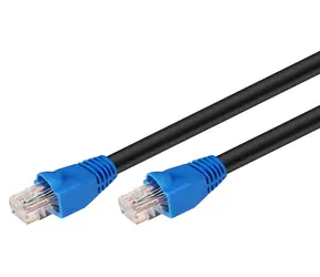 MicroConnect CAT6 U/UTP OUTDOOR 1m czarny / Kabel sieciowy / RJ-45