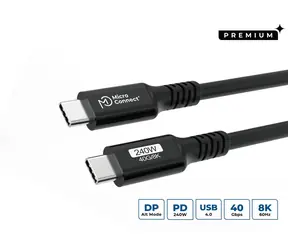 Kabel MicroConnect USB-C do USB-C 3M