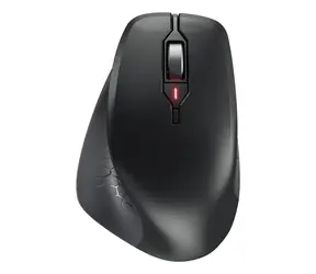 Mysz Cherry Stream Comfort czarna, szara / Mysz ergonomiczna / 2,4 GHz / 4000 DPI / Nanoodbiornik USB