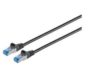 MicroConnect CAT6 S/FTP 5m czarny / Kabel sieciowy / RJ-45 / Osłona PVC