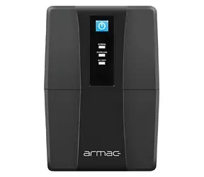 Armac Home Lite HL850E/LEDV2 czarny / UPS / Line-Interactive / 850 VA / 2x 230V / AVR