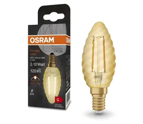 Żarówka LED OSRAM E14 / 1,5 W / 2400 K / 230 V