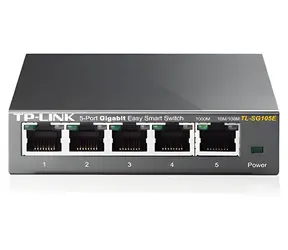 TP-LINK TL-SG105E / SMART przełącznik / 5x 1000 Mb/s / VLAN / QoS