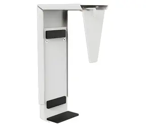 Uchwyt na komputer pod biurko Fellowes biały / Uchwyt pod biurko / nośność 15 kg / regulowana szerokość i długość