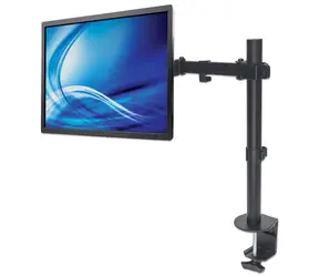 Ramię do monitora biurkowego Manhattan / Uchwyt do monitora / VESA 75x75-100x100 mm / 13-32" / nośność 8 kg