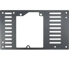 Inter-tech ATX-04 / Osłona zasilacza / do ATX, TFX / stalowa, malowana / szara / 150x86 mm