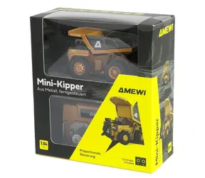 Wywrotka AMEWI RC Mini-Kipper / metal / 1:64 / sterowanie proporcjonalne / 8 kanałów / RTR / od 6 lat