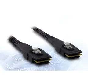 Kabel Inter-tech SFF-8087 czarny / kabel SAS / SFF-8087 - SFF-8087 / 0,5 m
