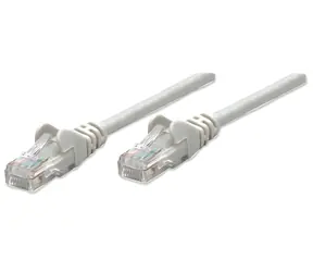 Kabel krosowy Intellinet Cat6 szary / Kabel krosowy / U/UTP / RJ-45 / 3 m