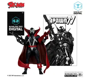 Kolekcjonerska figurka MCFARLANE'A Spawn z komiksem / licencja MARVEL / 17,8 cm