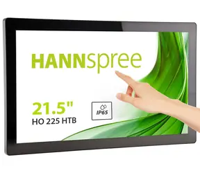 21,5" Hannspree HO225HTB czarny / Monitor / Dotykowy / FHD / VGA+HDMI