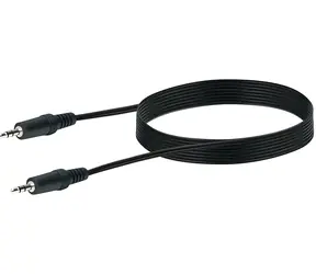 Schwaiger Kabel AUX Jack 3,5 mm - Jack 3,5 mm czarny / Kabel audio / 3 m