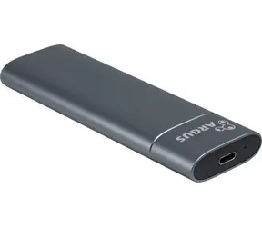 Inter-tech GD-MS013 szary / Zewnętrzna obudowa dysku M.2 / USB-C 3.2 Gen 2 / 10 Gbit/s