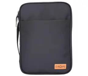 C-ROPE Organizer na kable i elektronikę L czarny / Organizer / wodoodporny / kieszeń na tablet do 11 cali / 22×30×7,5 cm