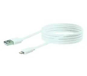 Schwaiger LKF200L532 biały / Kabel danych / USB-A - Lightning / 2 m / USB 2.0