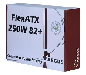 Inter-tech Argus FA-250 / Zasilacz / 250W / Flex-ATX / Aktywny PFC / Wentylator 40 mm