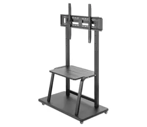 Stojak pod telewizor Manhattan Mobile / 37"-100" / VESA 800x600 / nośność 150 kg / regulowana wysokość / kółka
