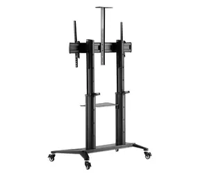 Mobilny stojak pod telewizor Manhattan / Rozmiary telewizorów 70" do 120" / Nośność 140 kg / VESA