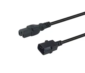 Equip 112170 C14-C15 czarny / Kabel zasilający / 250 V / 10 A / 1,8 m