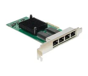 Inter-tech ST-7238 / Karta sieciowa / 4X RJ45 / Gigabit / PCI Express / Intel I350