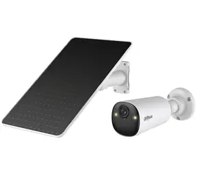 Dahua Apollo Bullet C1 biała / Zewnętrzna kamera IP / WiFi 6 / 4K 8MP / Panel słoneczny / Akumulator