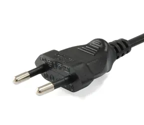 Equip Euro 2pin - C7 czarny (112161) / Kabel zasilający / 3 m / 250 V / 2,5 A