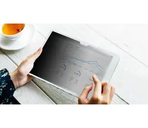 Filtr prywatyzujący 3M Bright Screen / Filtr prywatyzujący do tabletu / Microsoft Surface Go 4 / Poziomy