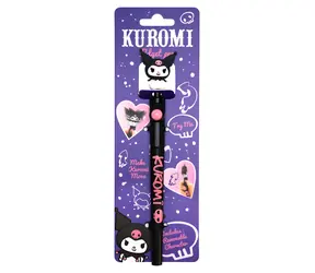 BLUESKY Kuromi Fidget Ballpoint Pen / Sanrio / ruchoma figurka / czarny wkład