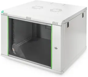 Digitus Dynamic szary / Szafka wisząca / 19" / 7U / 416x600x600 mm / drzwi szklane / IP20