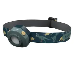 Ledlenser Kidled4R / Latarka dziecięca / motyw dinozaura