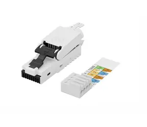 Złącze Digitus RJ45 do instalacji w terenie, nieekranowane / złącze RJ45 / Cat6a / beznarzędziowe