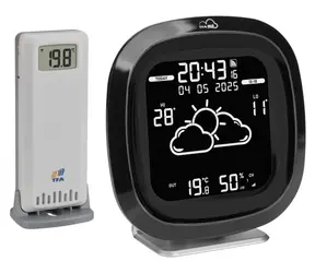 TFA 35.8102.01 / Bezprzewodowa stacja pogodowa WiFi / prognoza pogody wetter.com / portal TFA.me / kolorowy wyświetlacz