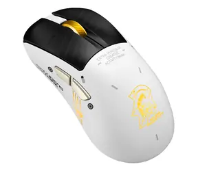 Asus ROG Keris II Origin-KJP biała / Bezprzewodowa mysz gamingowa / optyczna / 42000 DPI / 6 przycisków / 2,4 GHz / BT