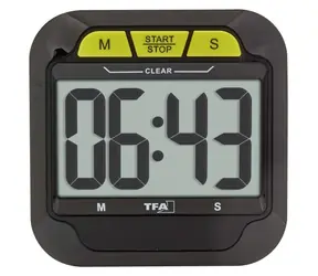 TFA 38.2054.01 / Minutnik kuchenny i stoper / zakres 99 min 59 s / magnes i podstawka / zasilanie 1x AAA