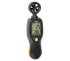 TFA 42.6001.01 / Anemometr / prędkość wiatru i temperatura / skala Beauforta / pamięć 999 rekordów