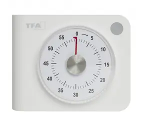 TFA 38.2058.02 / Timer kuchenny / tarcza cyfrowa / alarm akustyczny i wizualny / magnes i stojak