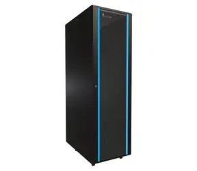 Extralink 42U/600x1000 rack czarny / Rack / 19" / nośność 1500 kg / drzwi szklane