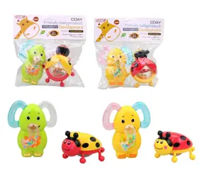 Grzechotki 2 szt. / Grzechotka / 12 x 9 cm / plastik / od 3 miesięcy