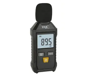 TFA 31.2002.01 SOUND BEE 2 / Miernik poziomu dźwięku / 35-130 dB(A) / alarm / podświetlenie wyświetlacza