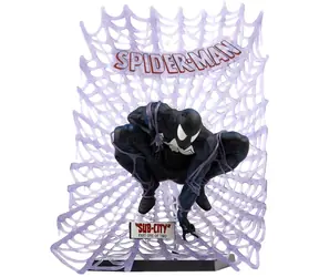 Kolekcjonerska figurka MCFARLANE Spider-Man w czarnym kostiumie / MARVEL