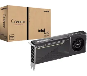 ASRock Arc Pro B60 Creator 24 GB / Karta graficzna / 2400 MHz / 24 GB GDDR6 / 192-bit / PCIe 5.0 / 4X DP