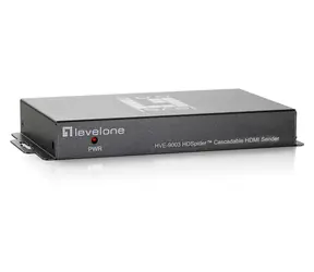 LevelOne HVE-9003 szary / Nadajnik AV / HDMI 1.3c / Cat5, Cat5e, Cat6 / zasięg 60 m / 1920 x 1080 px