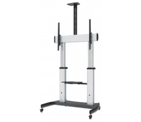 Mobilny stojak pod telewizor Manhattan / Rozmiary telewizorów 60" do 100" / Nośność 100 kg / VESA