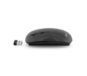 MediaRange MROS215 czarna / Bezprzewodowa mysz optyczna / 1600 DPI / 2,4 GHz / 3 przyciski