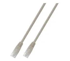EFB CAT5e U/UTP 15 m szary / Kabel krosowy / RJ45-RJ45 / PVC / Przewód CCA