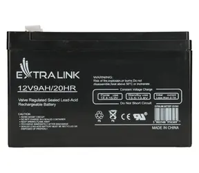 Extralink AGM 12V 9Ah / Akumulator / VRLA / Bezobsługowy