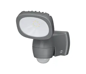 Brennenstuhl LUFOS 400 czarny / Reflektor LED na baterie / 440 lm / Czujnik ruchu PIR / IP44 / 5000K