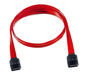 Kabel SuperMicro SATA prosty-prosty czerwony / Kabel / SATA / 0,6 m